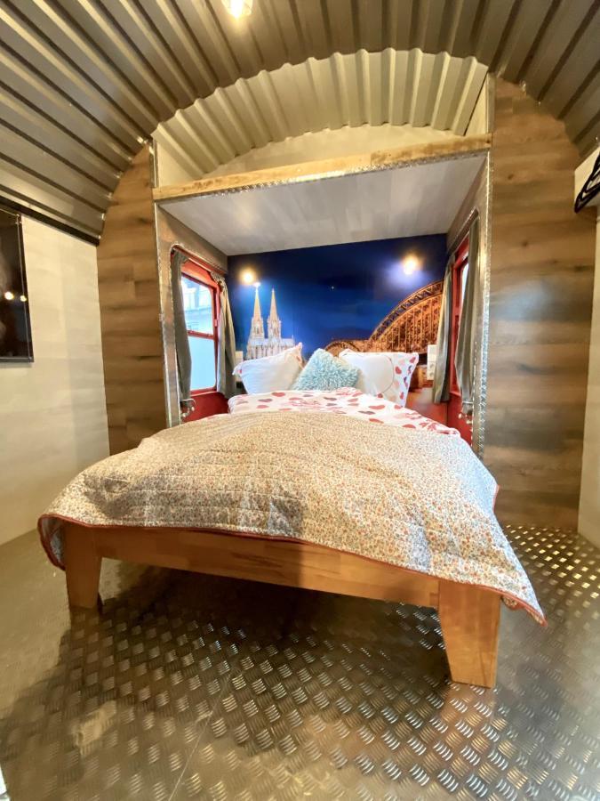 Gleis 2, Waggon Mit Ofen, Optional Mit Whirlpool Und Sauna Dahlem  Exterior photo