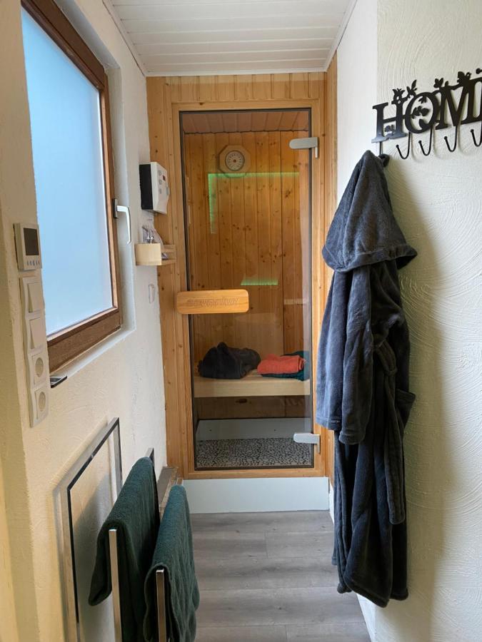 Gleis 2, Waggon Mit Ofen, Optional Mit Whirlpool Und Sauna Dahlem  Exterior photo